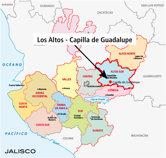 Jalisco Los Altos Capilla-de Guadalupe