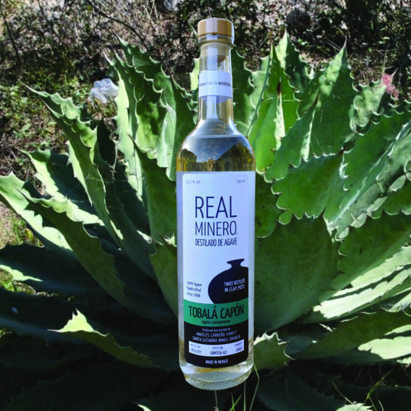 Real Minero Mezcal Tobalá Capon